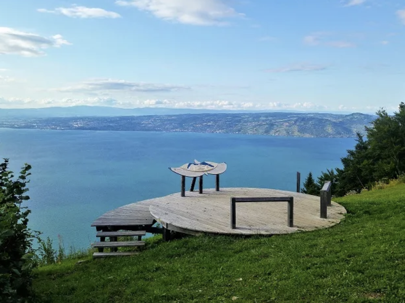 Emplacement de rêve pour camper une nuit